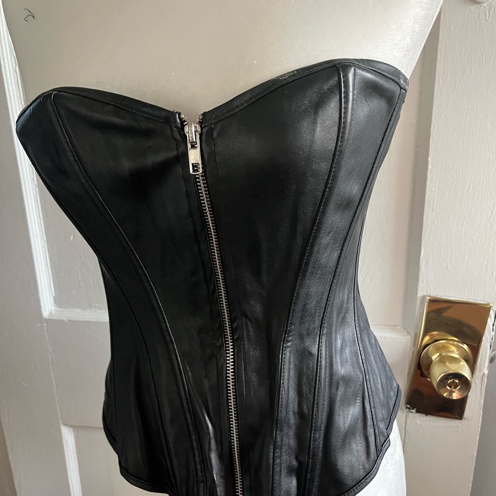 Black corset top